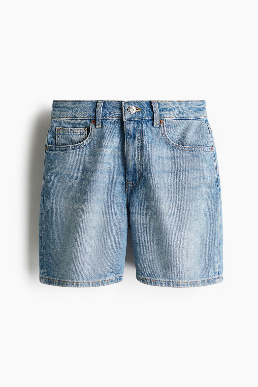 Vaquero corto de talle alto - H&m фото 3