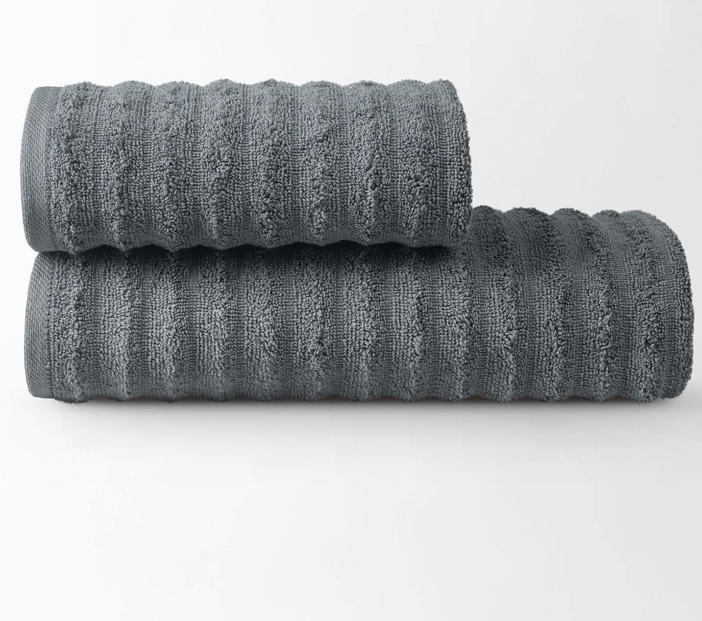 -13% Полотенце Волна 70х140 см Антрацит - Ecotex фото 3