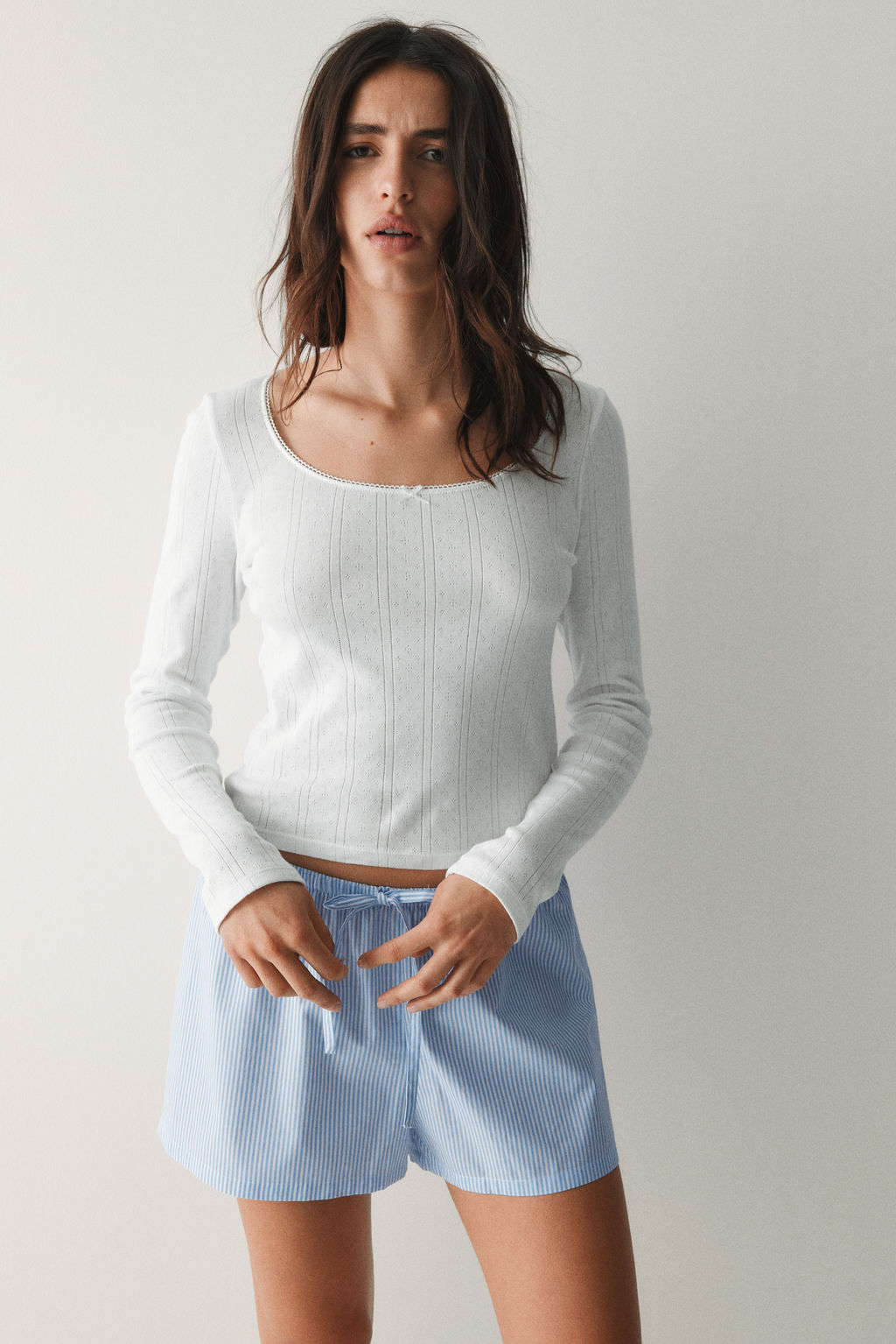 Pack de 2 pantalones cortos de pijama - H&m фото 7