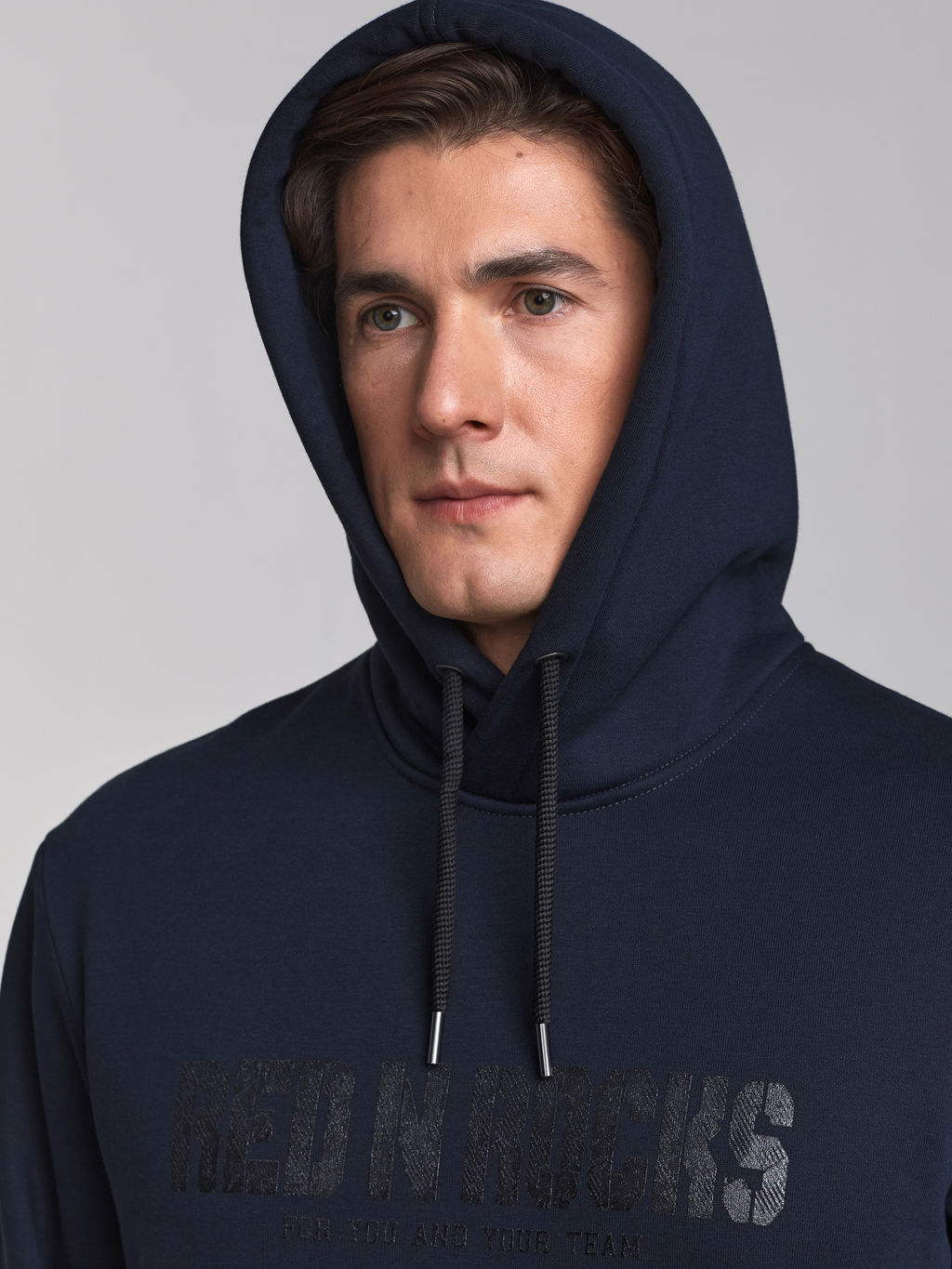 Толстовка мужская 52M-RR-1798 RED-N-ROCKS - Addic фото 3