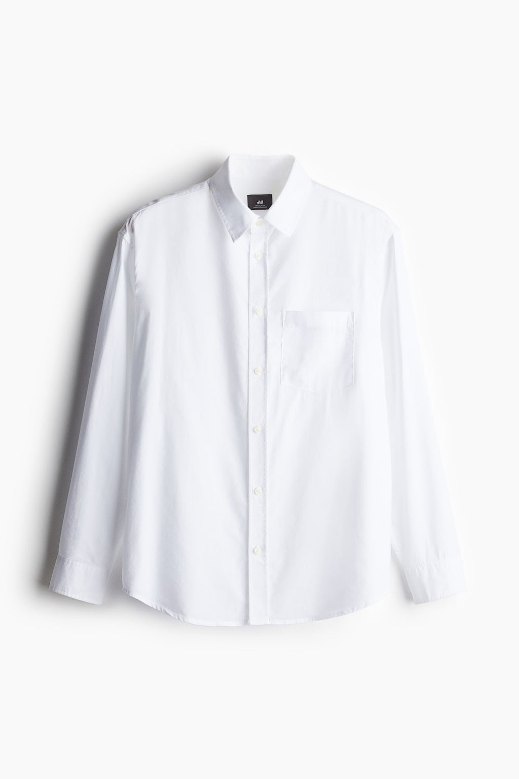 Camisa en mezcla de modal Regular Fit - H&m фото 4