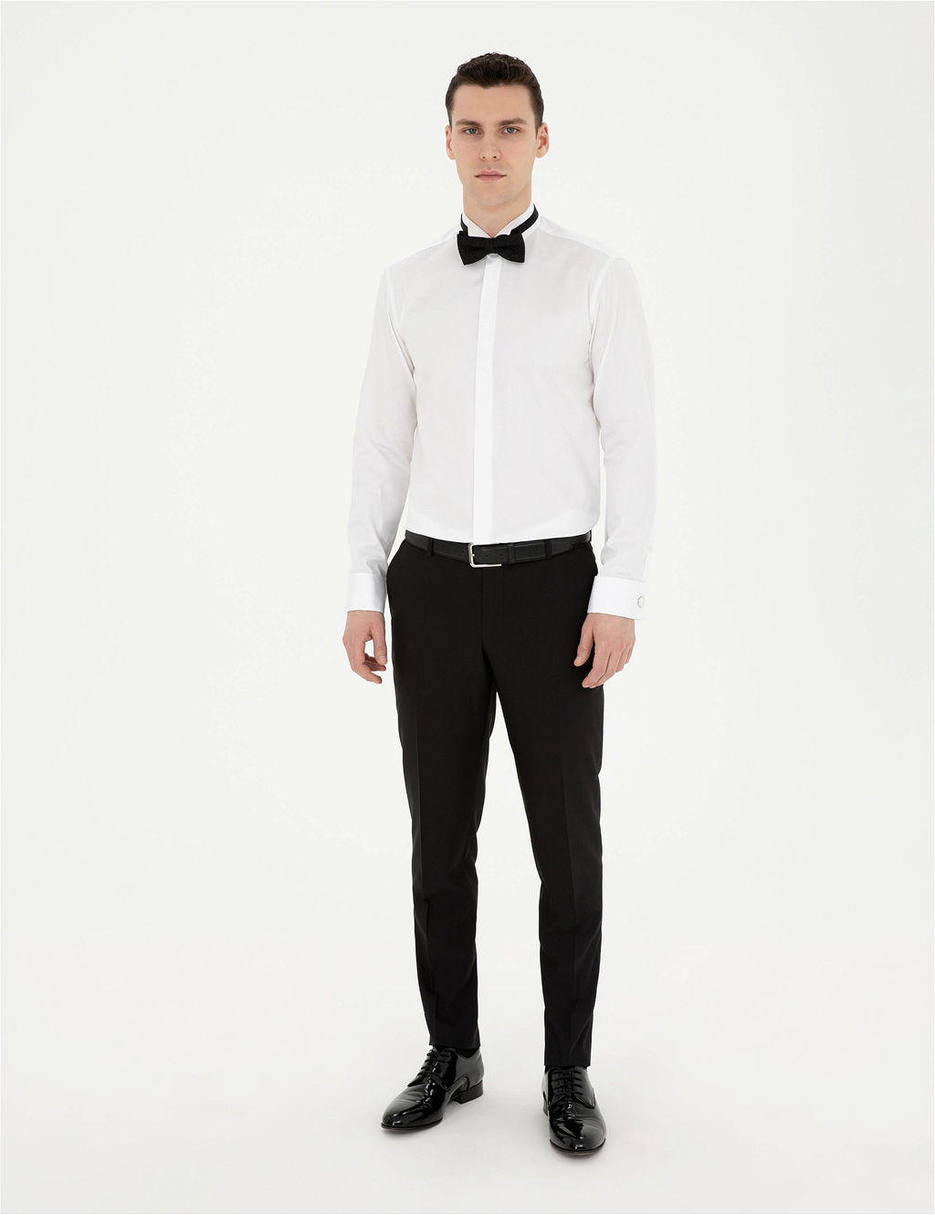 Beyaz Slim Fit Smokin G_mlek - Pierre cardin фото 4