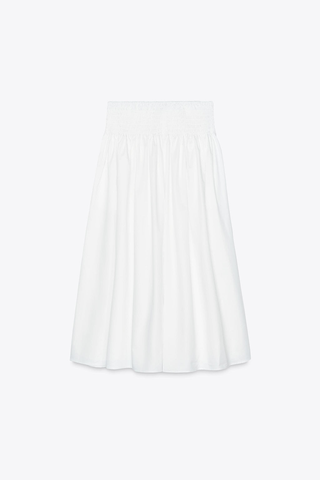 POPLIN MIDI SKIRT - Zara фото 11