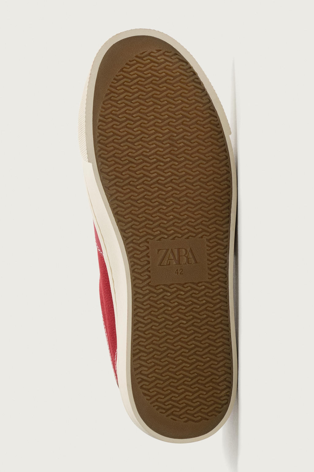 ZAPATILLA TEJIDO / Rojo - Zara фото 4
