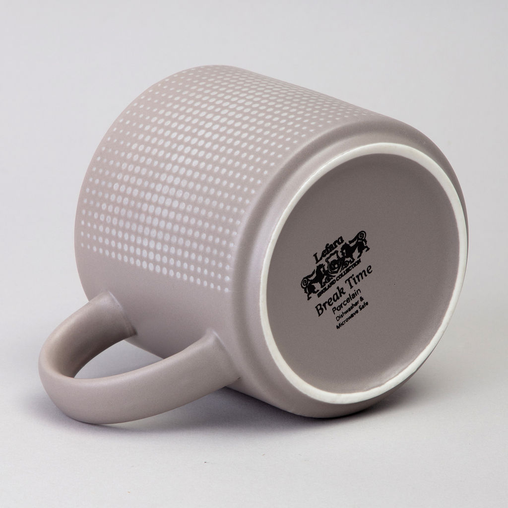 КРУЖКА BREAK TIME 470 МЛ БЕЖ - Lefard фото 4