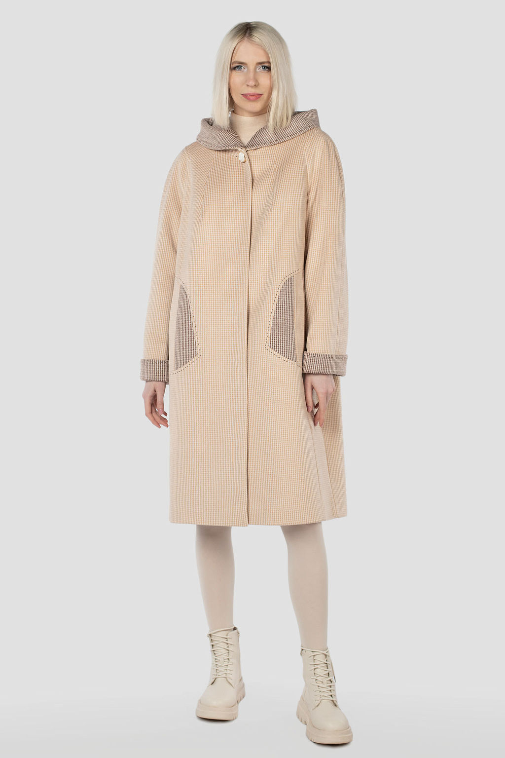 Пальто женское демисезонное - El podio фото 7