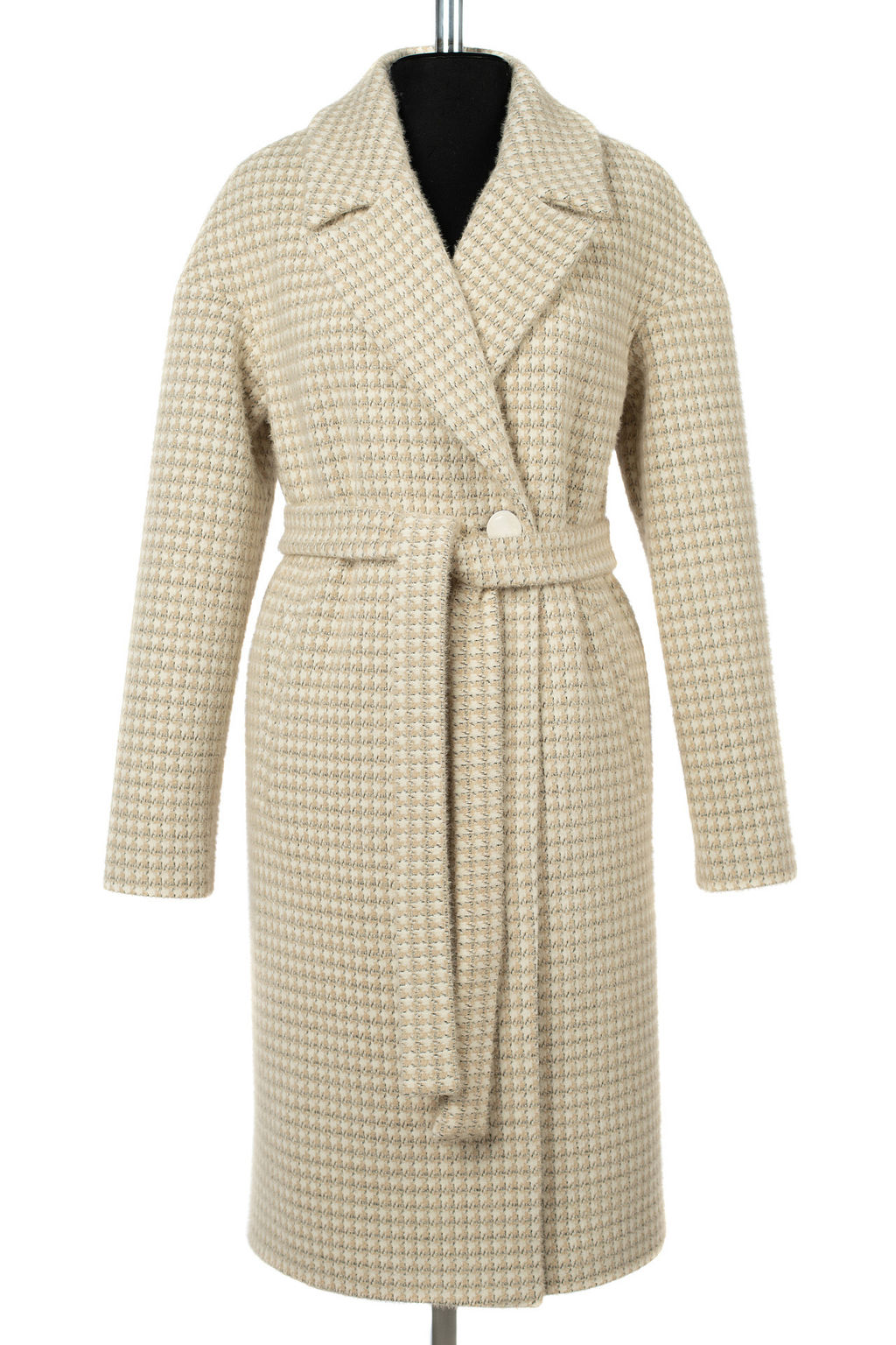 01-12116 Пальто женское демисезонное (пояс) - El podio фото 8