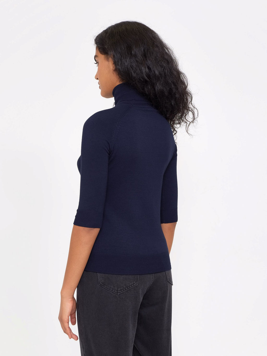 Водолазка с коротким рукавом B2807/klept - Emka фото 4