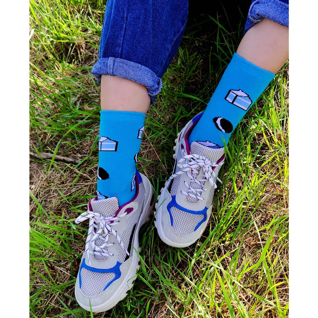 Носки Little Needle - Соль&перец фото 2