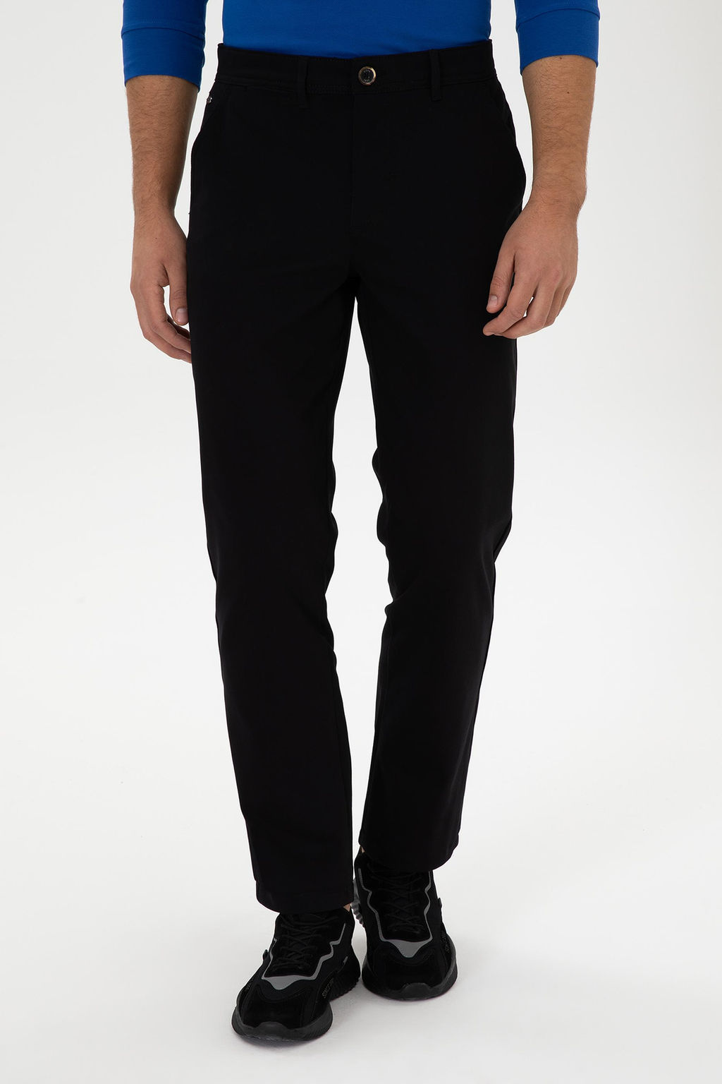Erkek Siyah Kanvas / Chino Pantolon - U.s. polo assn фото 2
