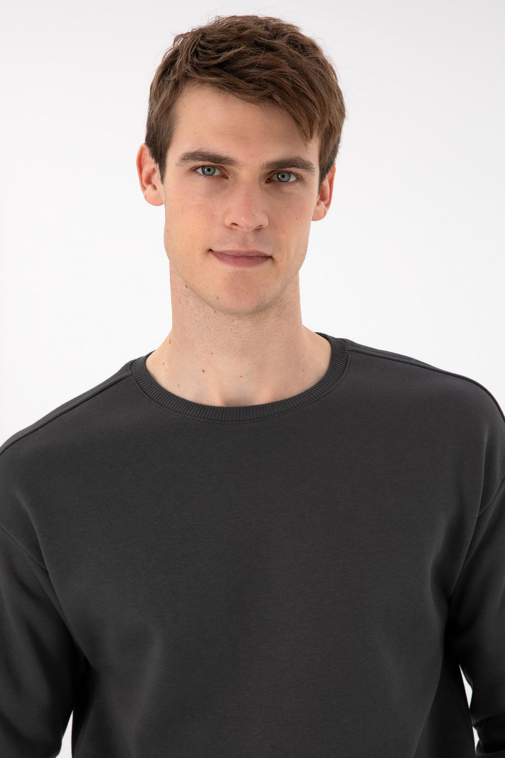 Мужской свитшот антрацитового цвета Неожиданная скидка в корзине - U.s. polo assn фото 2