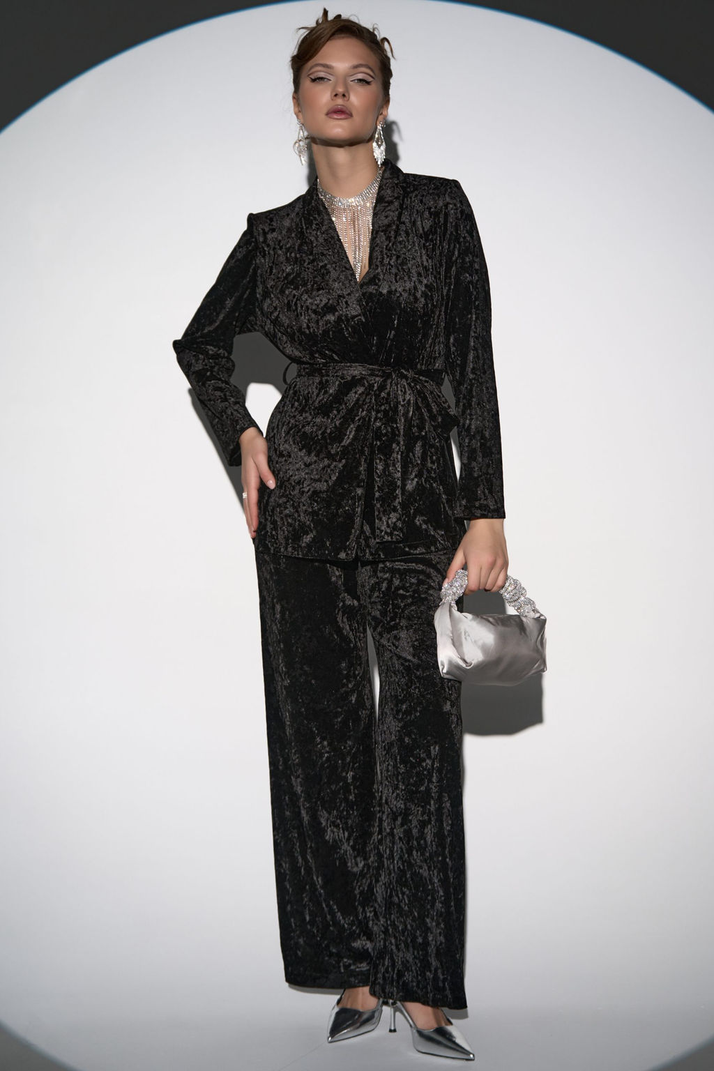 Брюки Эдит (чёрный) - Эльза фото 9