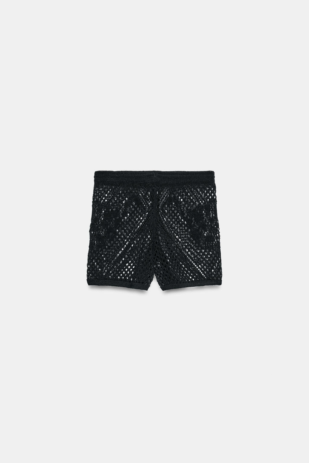 SHORTS PUNTO CALADO / Negro - Zara фото 10