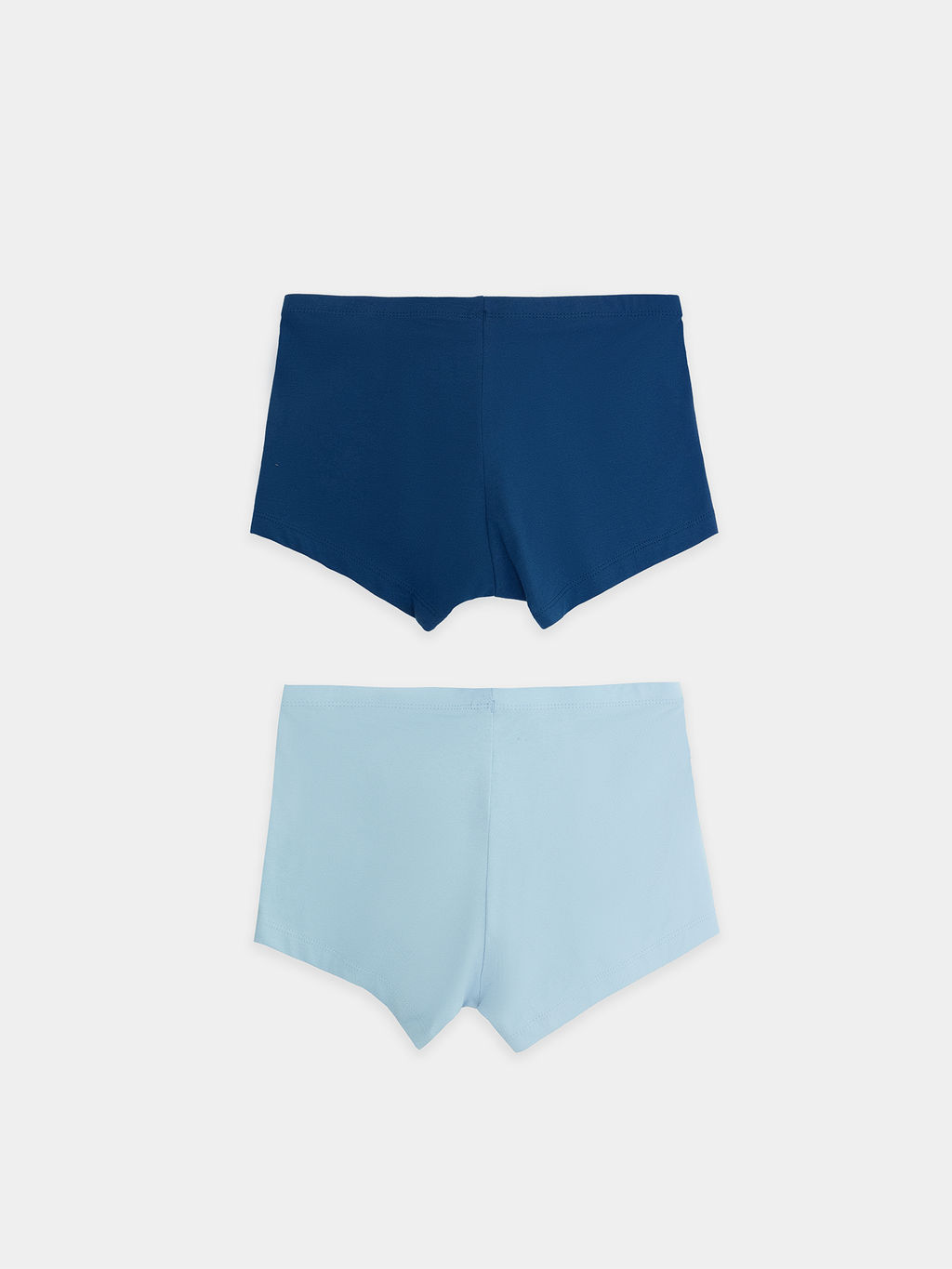 Трусы мужские боксеры мультипак (2 шт.) в сине-сером и пыльно-голубом цвете сине -серый +пыльно -голубой 411122-2 - Mark formelle фото 6