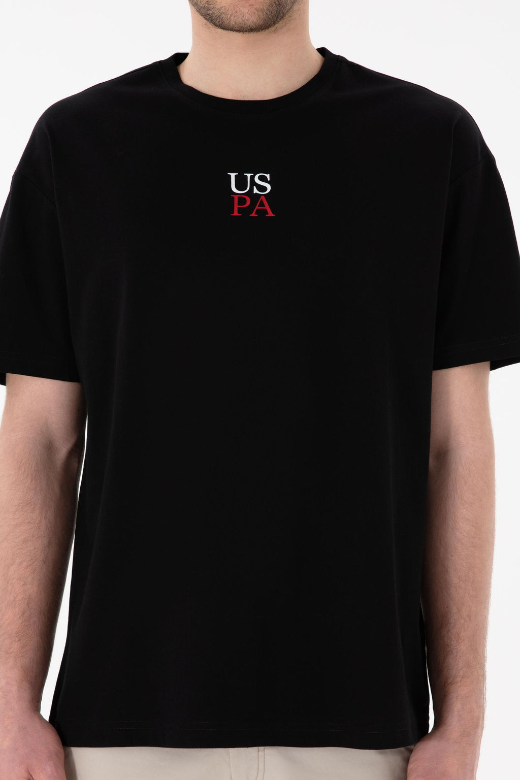 Erkek Comfort Fit Bisiklet Yaka Siyah Ti__rt Sepette S_rpriz _ndirim - U.s. polo assn фото 7