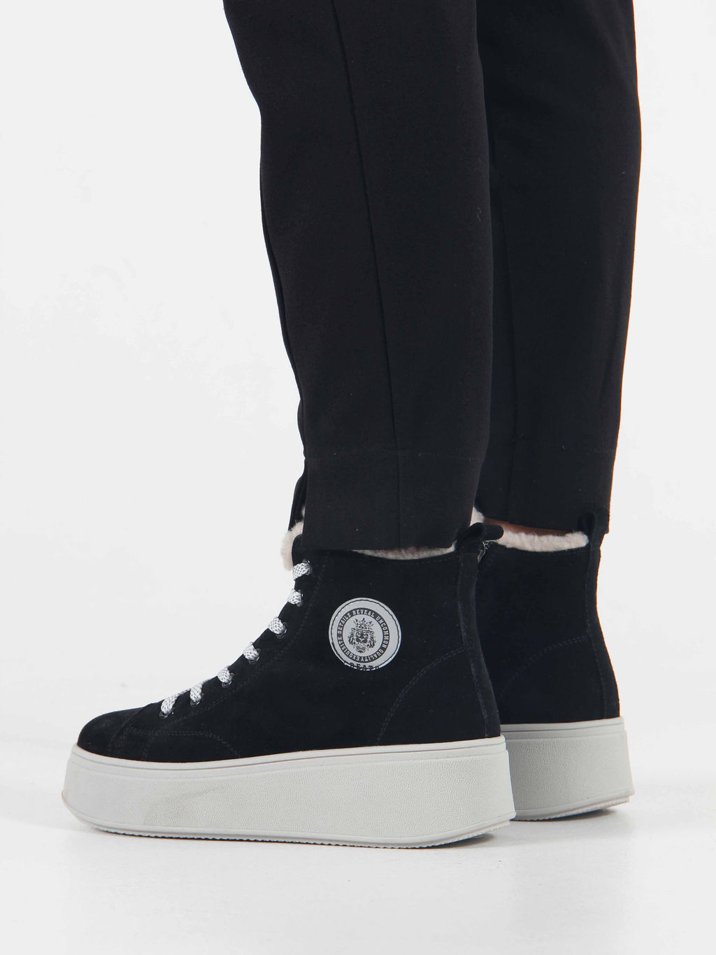 Ботинки 217.ALTAgr. черный замша R