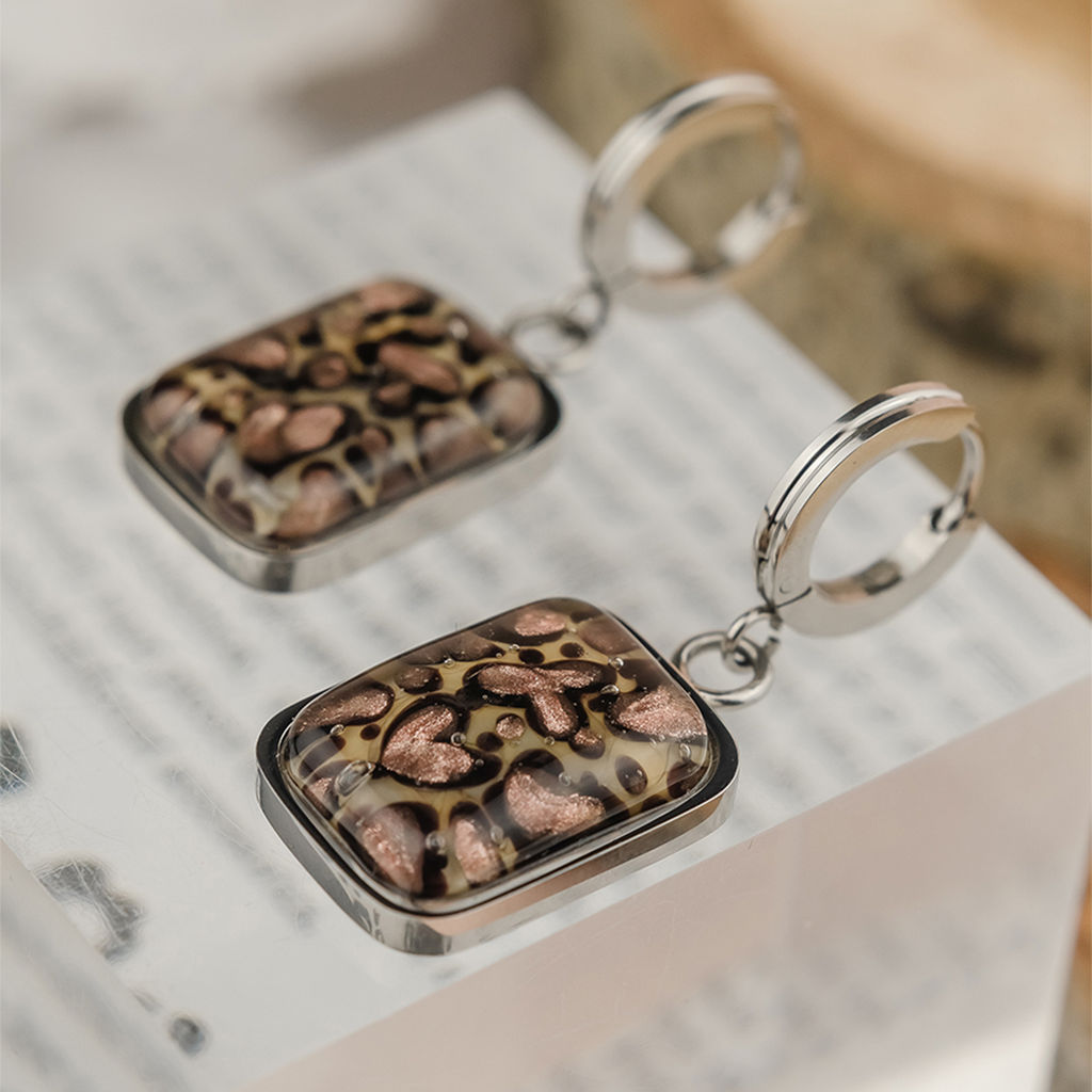 Серьги из муранского стекла BENGALI LS3510 - Vloes фото 2