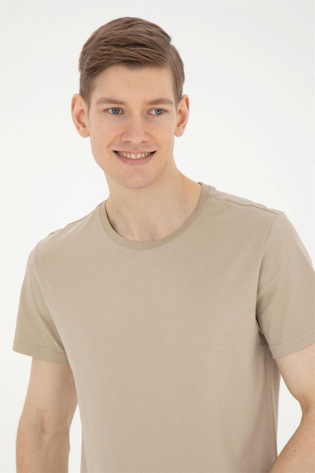 Мужская футболка светло-хаки - U.s. polo assn фото 2