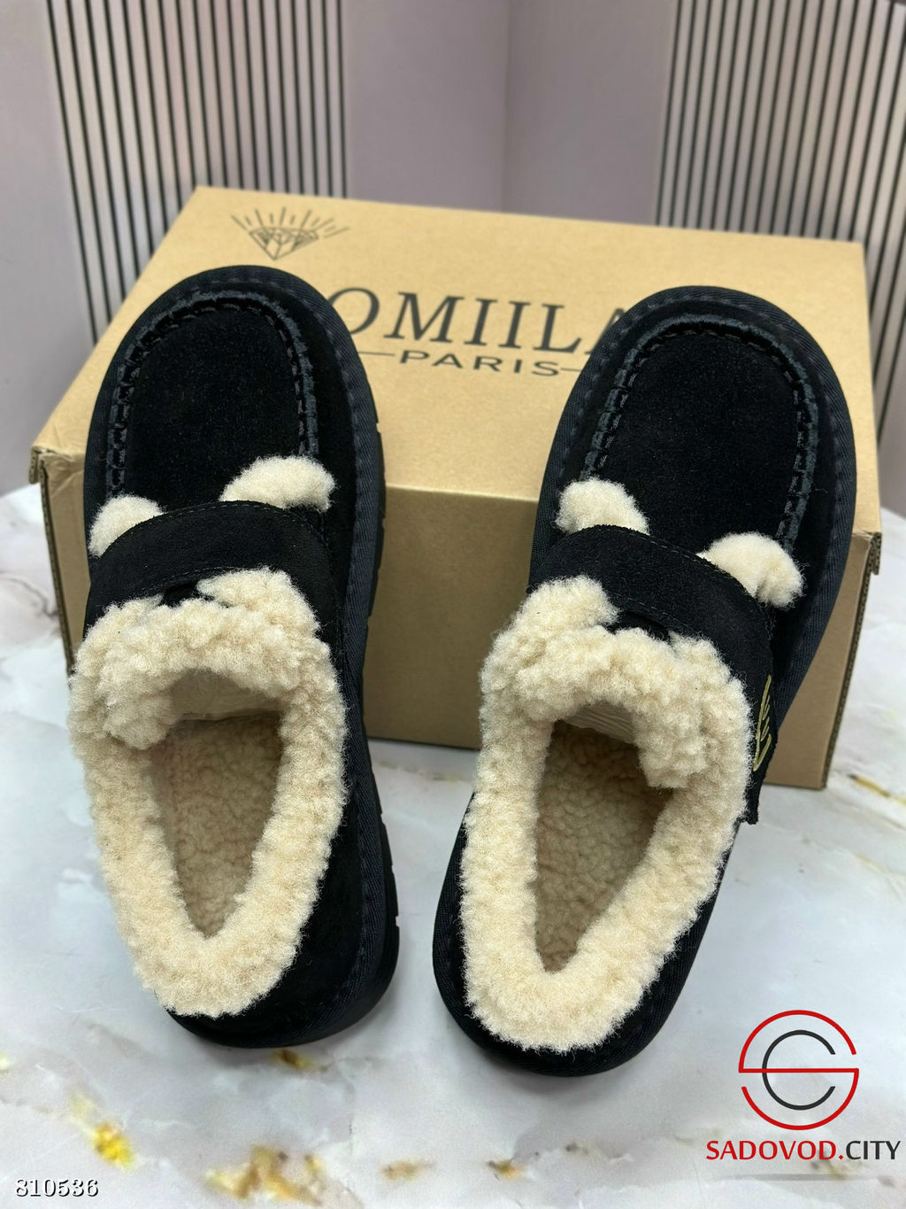 Замшевые женские ботинки для зимы