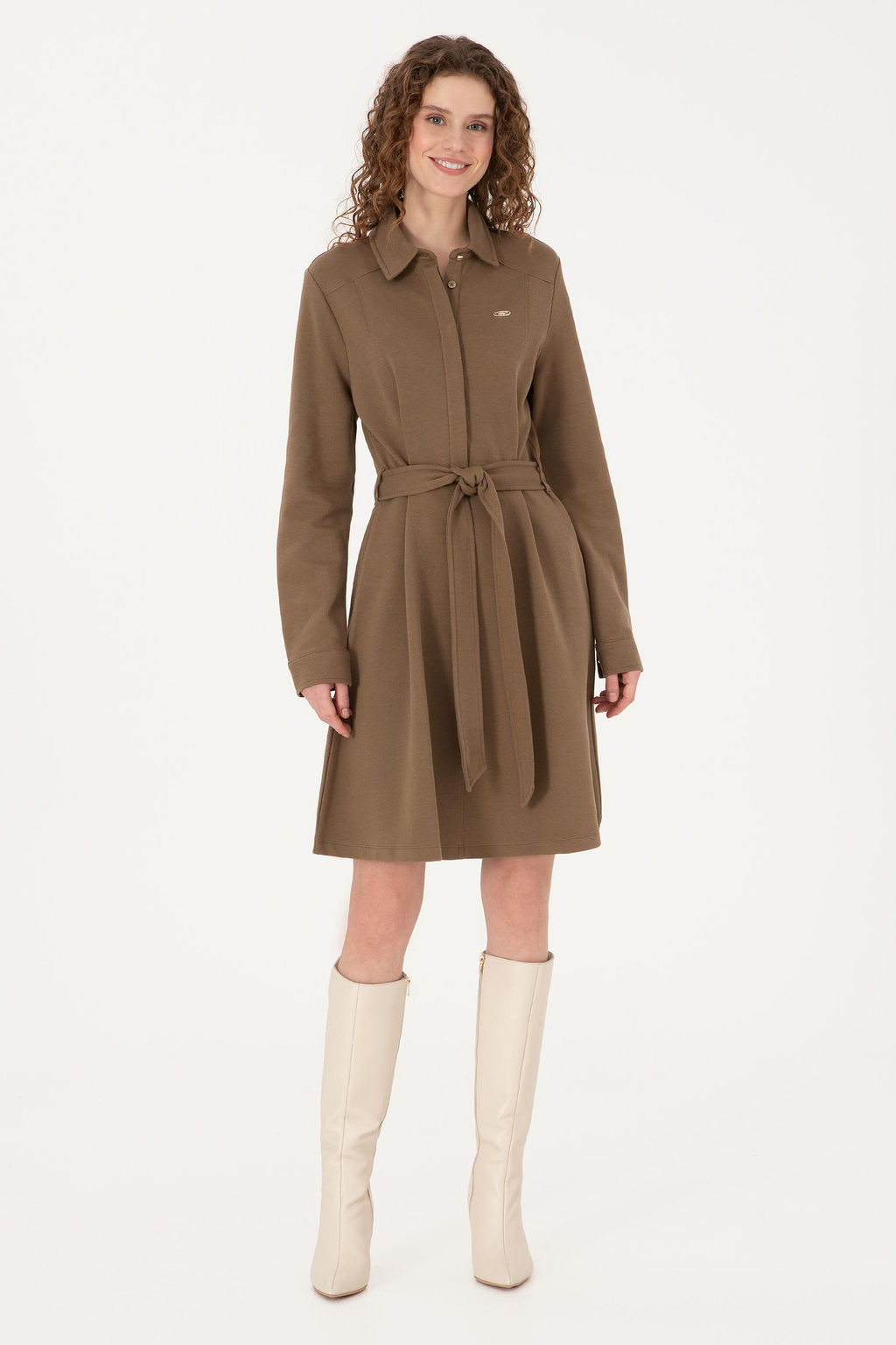 Kad_n Haki _rme Elbise - U.s. polo assn фото 3