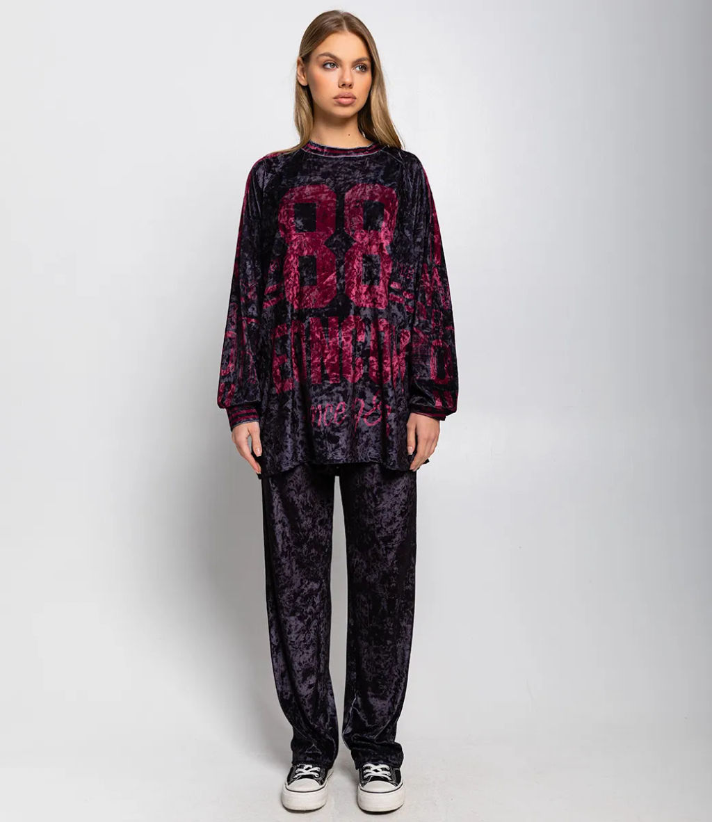 Спортивный костюм #КТ101 (8), чёрный