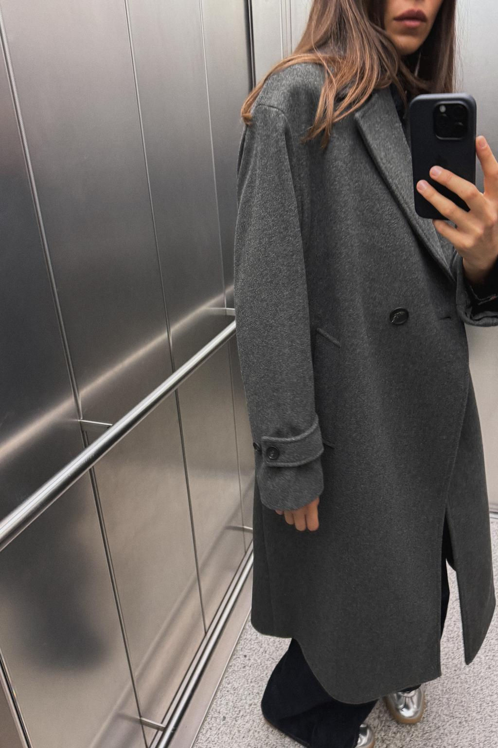 SOFT OVERSIZE COAT - Zara фото 10