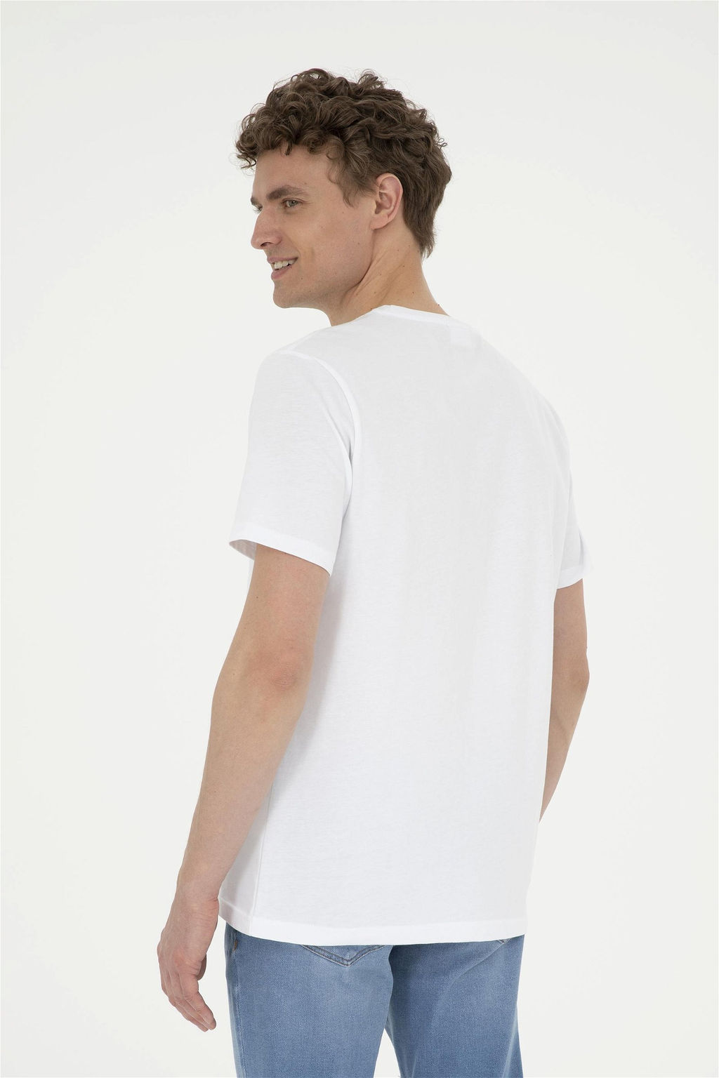 Мужская белая футболка - U.s. polo assn фото 5