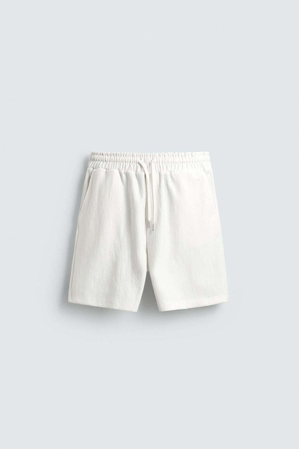 BERMUDA JOGGER ESTRUCTURA / Blanco roto - Zara фото 6