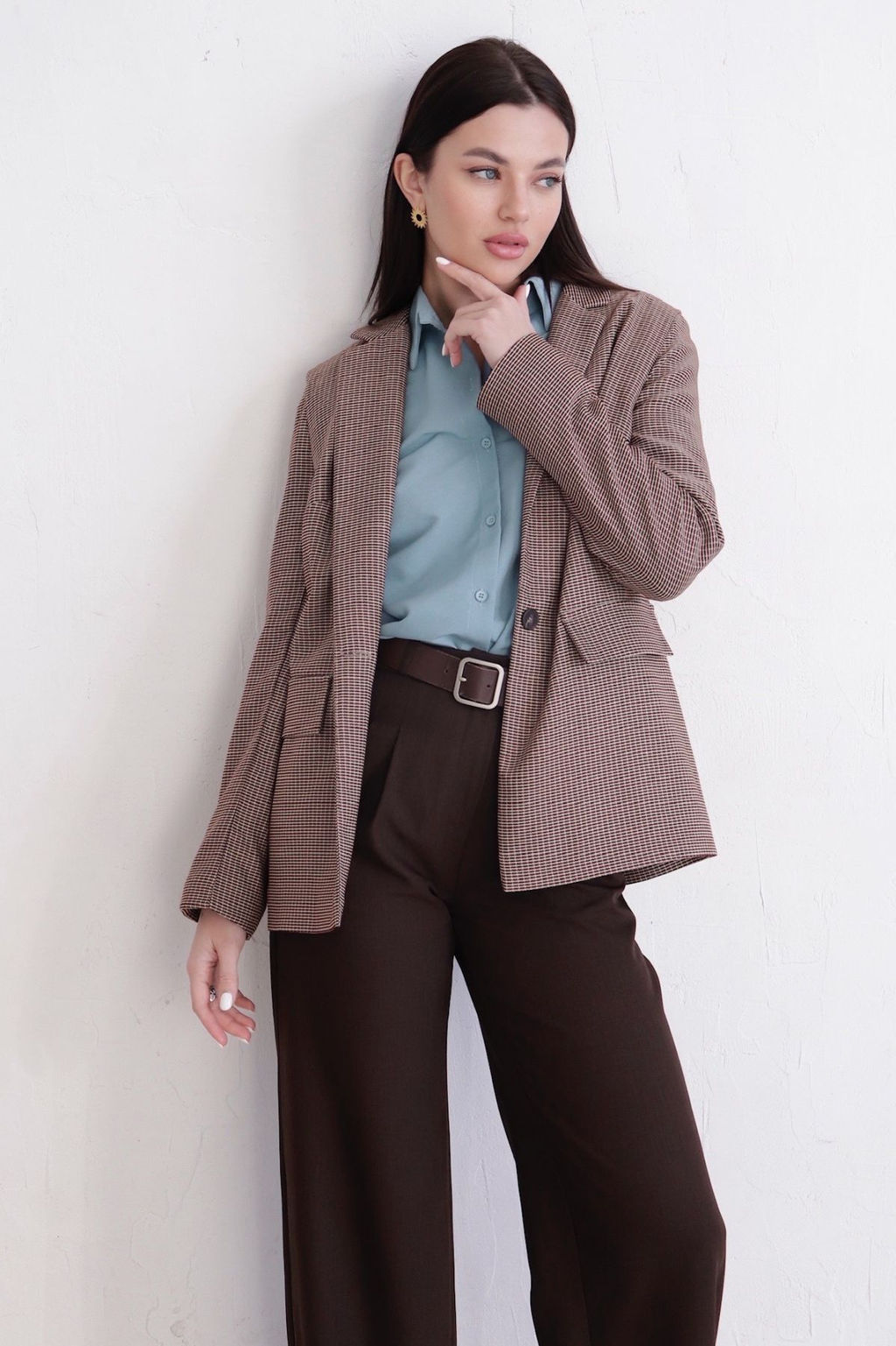 11082 Брюки коричневые - Martichelli фото 6