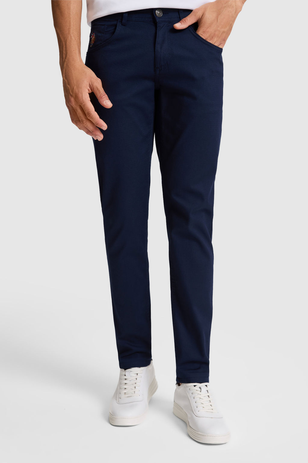 Erkek Lacivert Kanvas / Chino Pantolon - U.s. polo assn фото 2