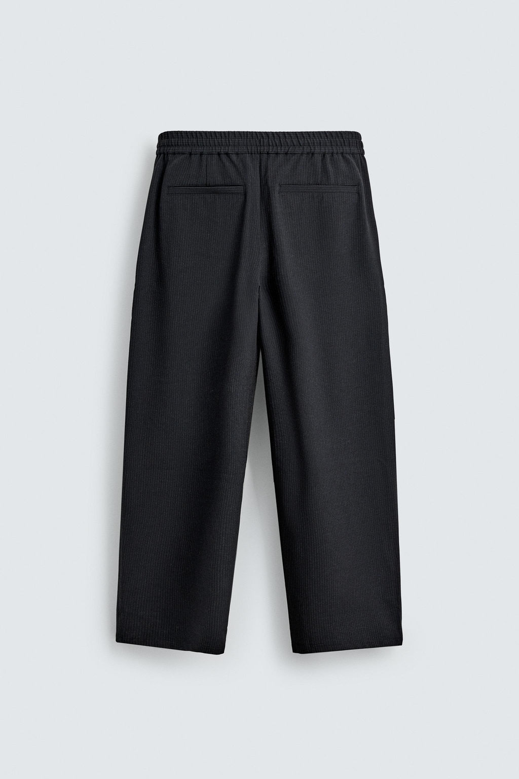 RELAXED FIT PINSTRIPE TROUSERS - Zara фото 7