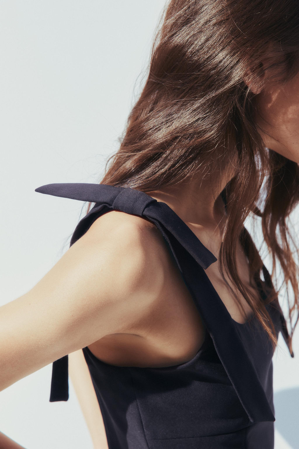 STRETCH TOP WITH BOWS - Zara фото 16