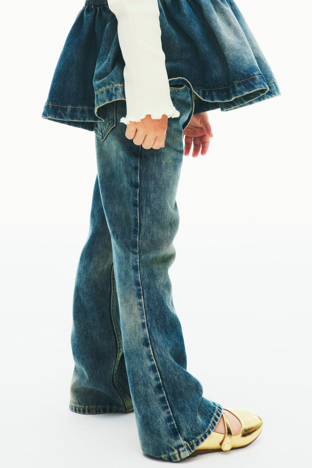 Flared Leg Jeans - H&m фото 3