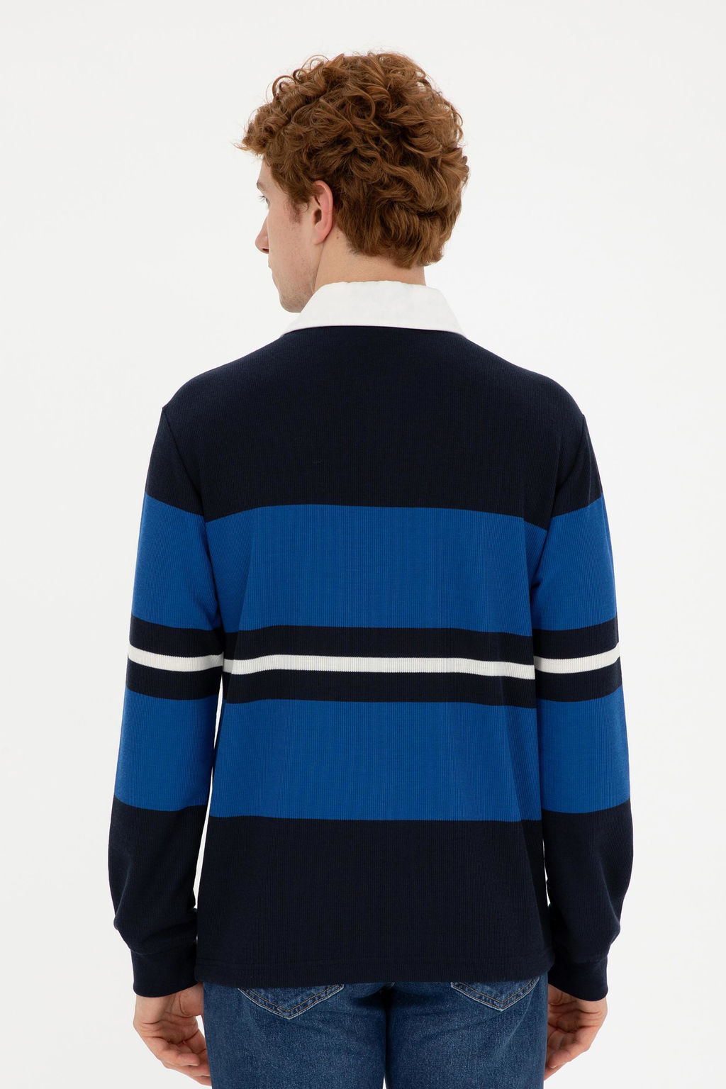 Мужской темно-синий свитшот Неожиданная скидка в корзине - U.s. polo assn фото 5