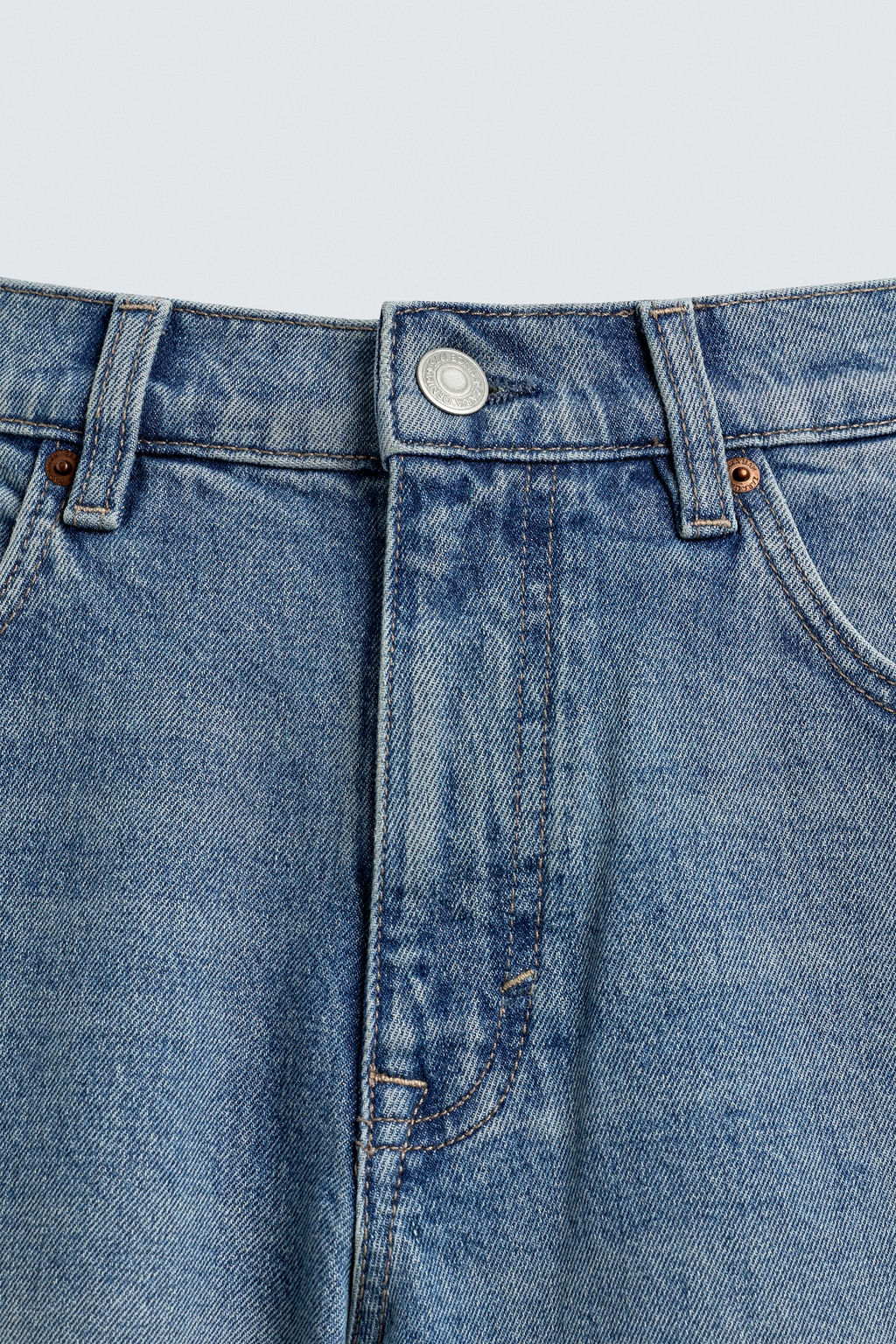 BERMUDA DENIM REGULAR FIT / Crudo - Zara фото 20