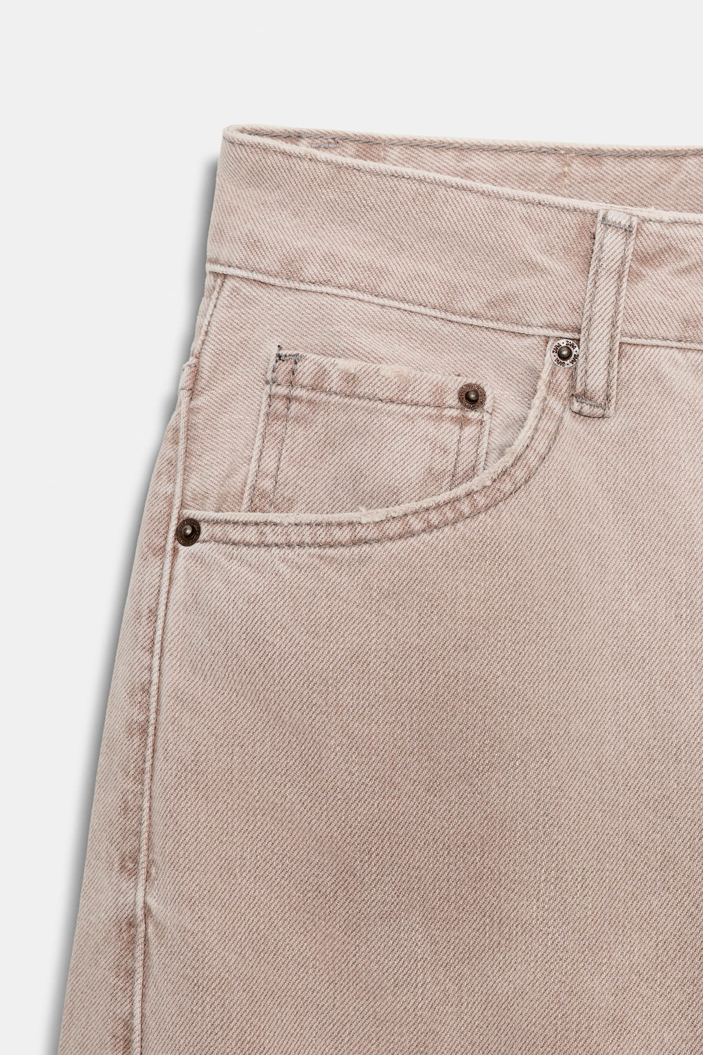 TRF MID-WAIST BAGGY BALLOON JEANS - Zara фото 8