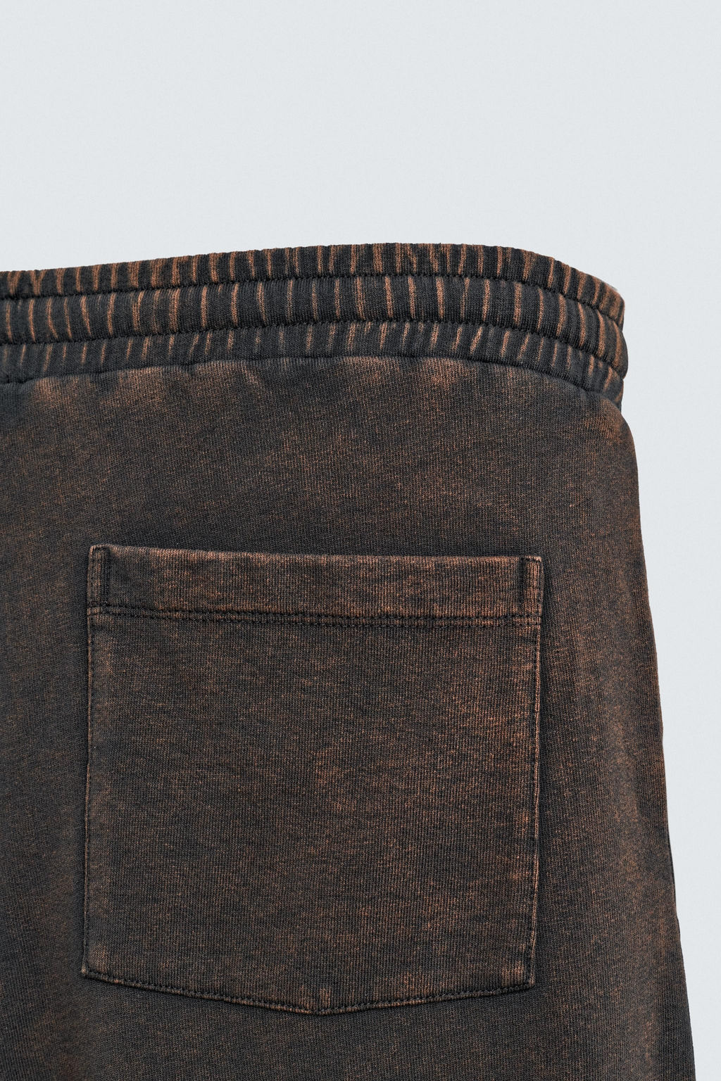 PANTAL?N JOGGER STRAIGHT FIT LAVADO / Gris antracita - Zara фото 10