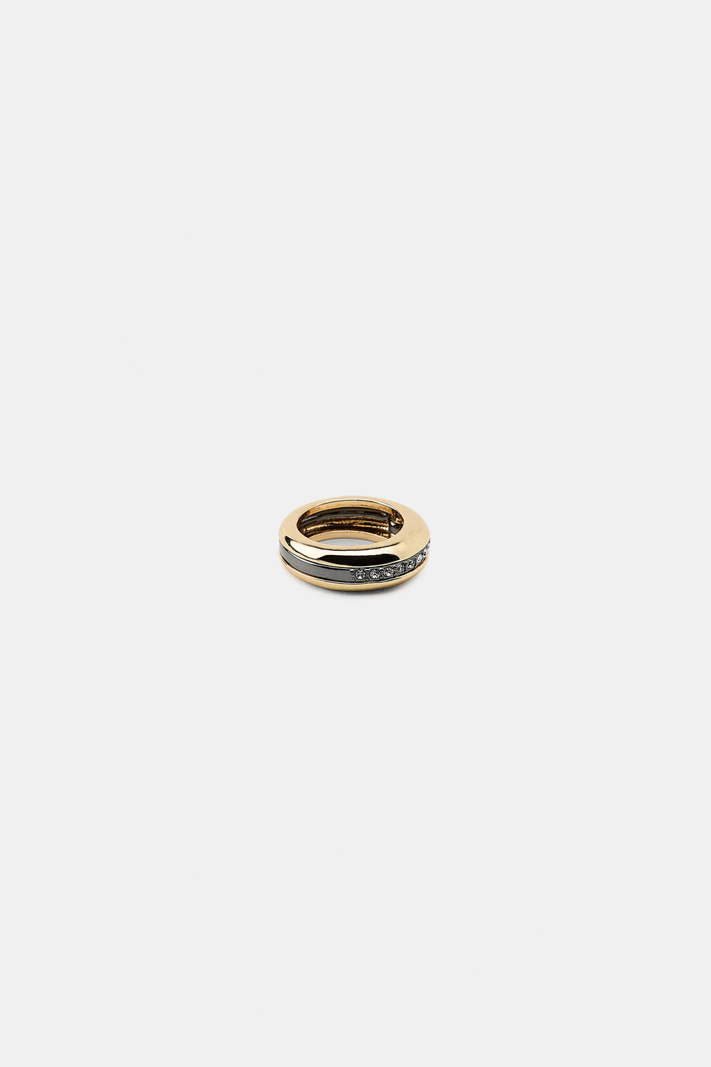 PACK OF 2 COMBINED LITTLE FINGER RINGS WITH SPARKLES - Zara фото 4