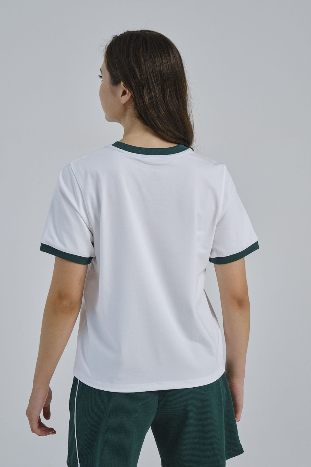 Футболка Белый/Зеленый ATSC SS Tee - Anta фото 4