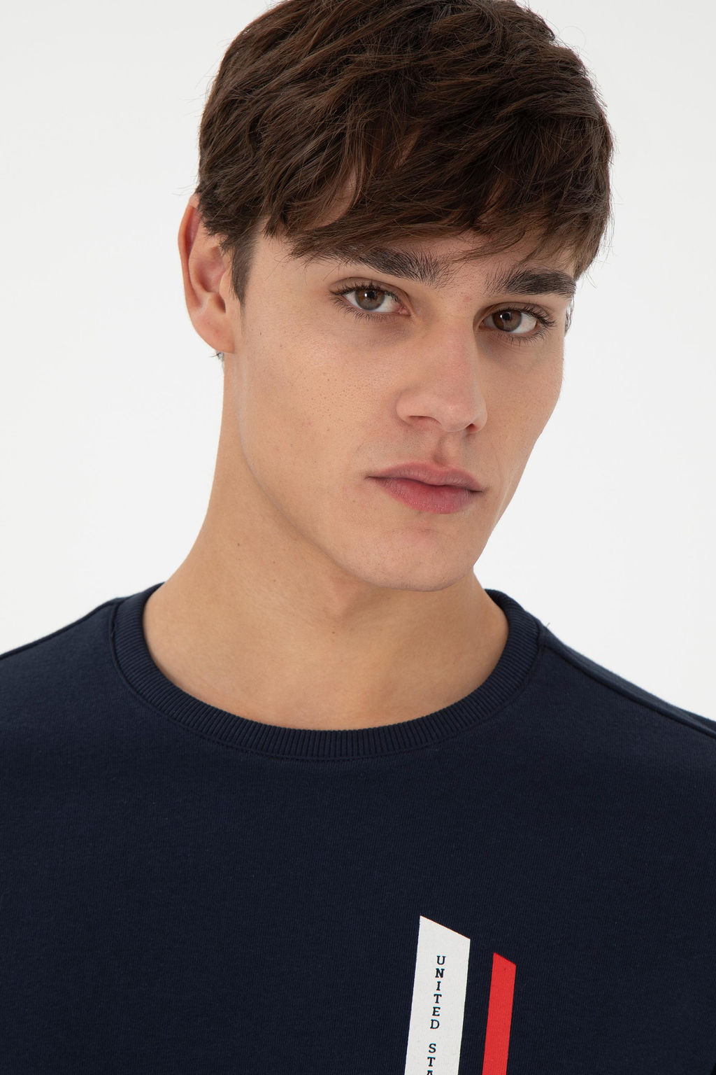 Мужской темно-синий свитшот Неожиданная скидка в корзине - U.s. polo assn фото 2