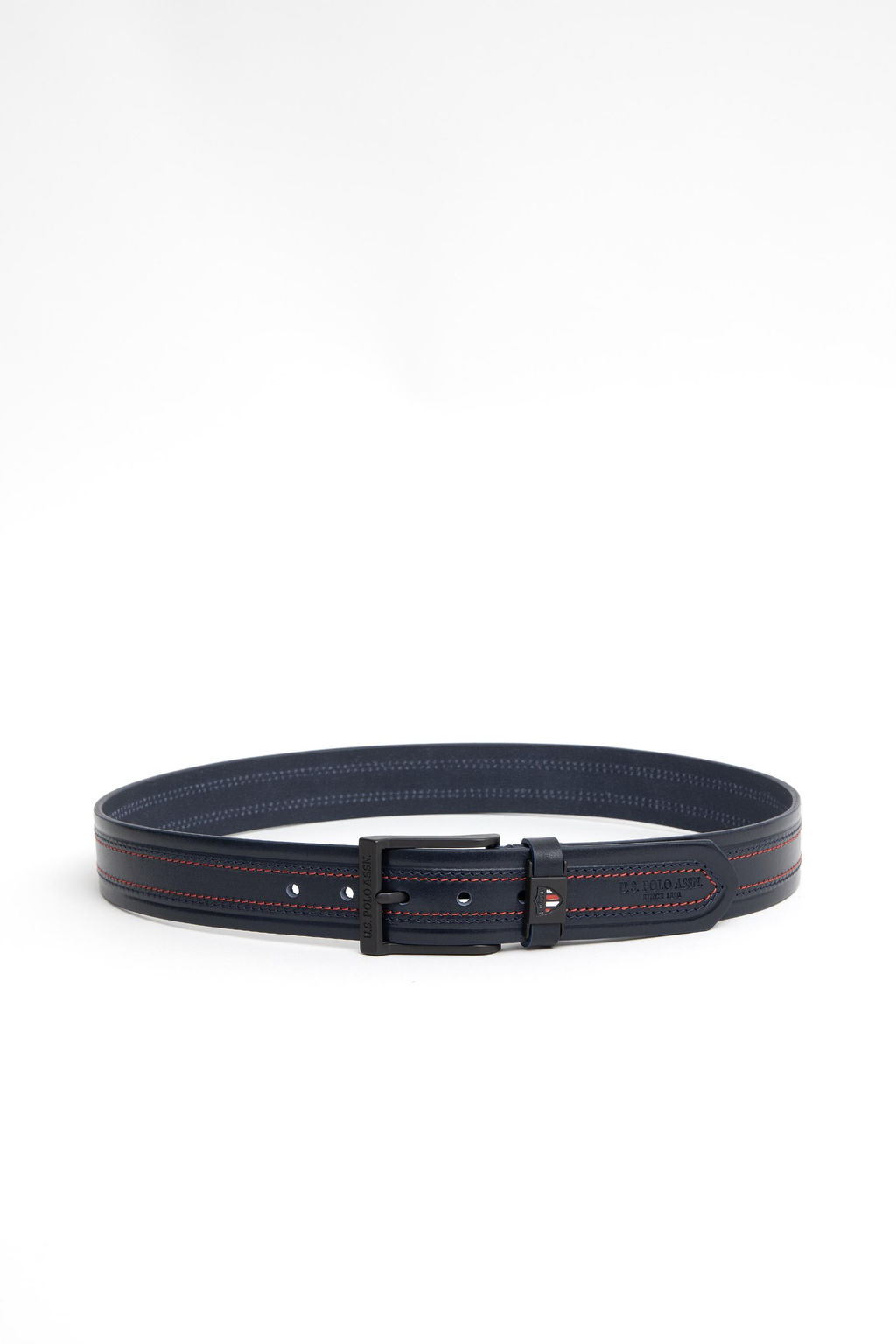 Мужской темно-синий ремень Неожиданная скидка в корзине