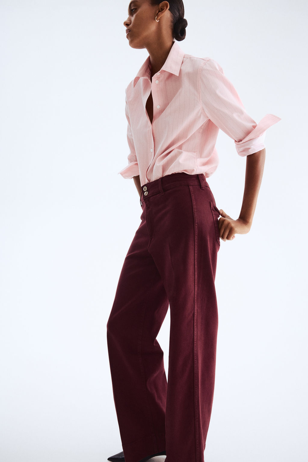 Wide High Jeans - H&m фото 13
