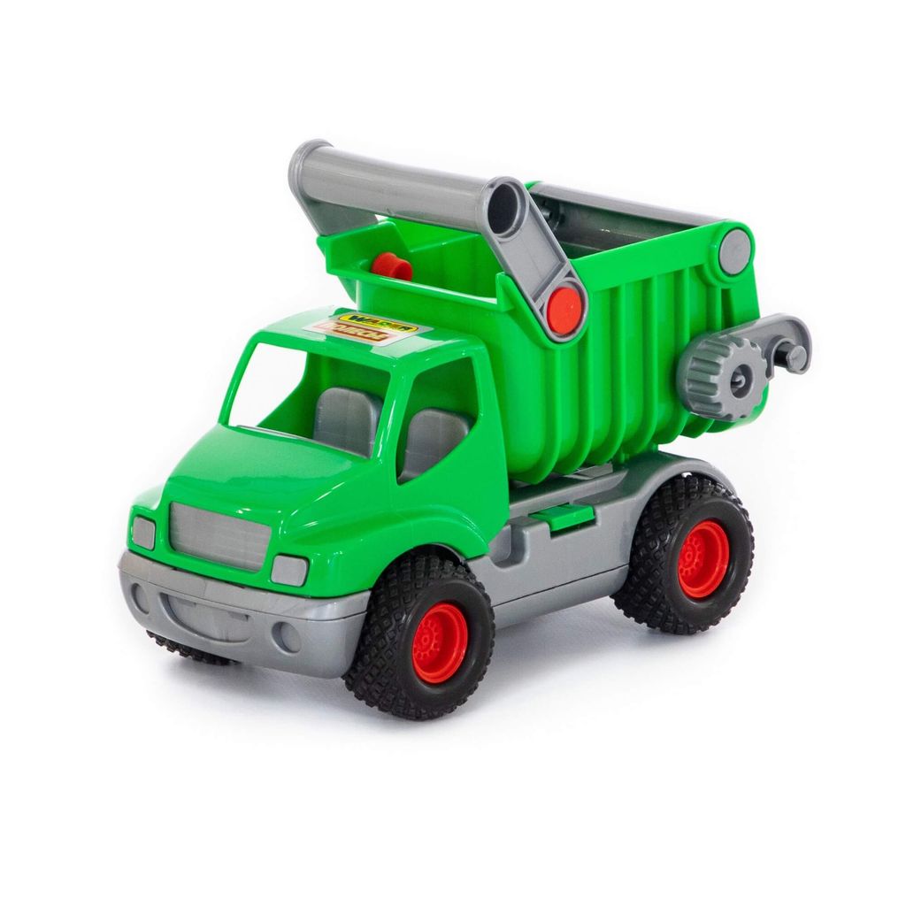 КонсТрак, автомобиль-самосвал (зелёный) (в коробке) - Полесье фото 8