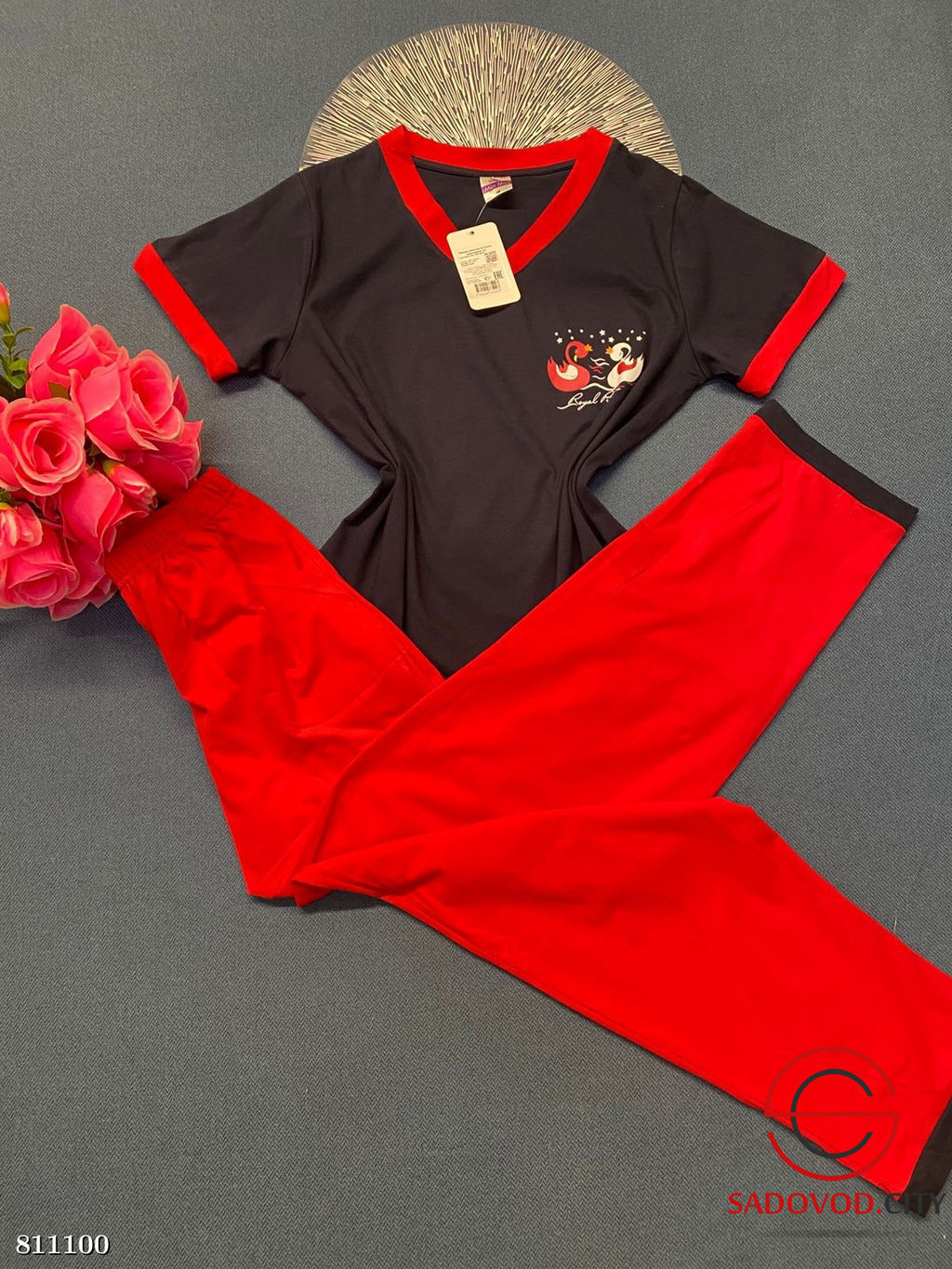 Пижама женская футболка и штаны - Bruno фото 3