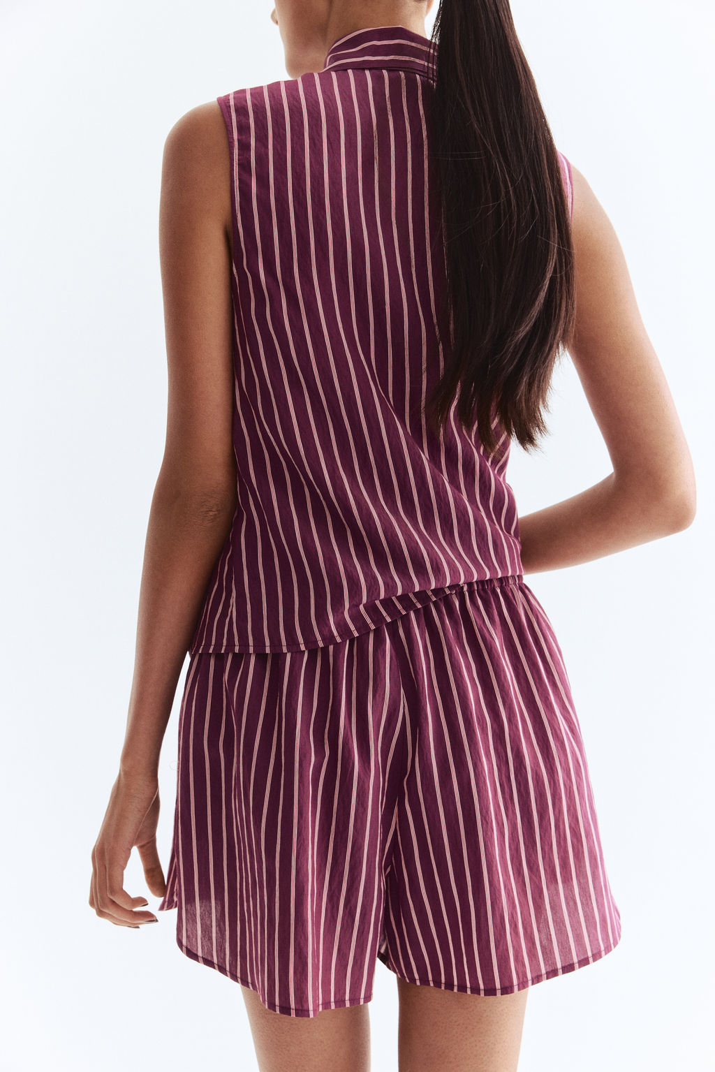 Pantal?n corto con cord?n de ajuste - H&m фото 5