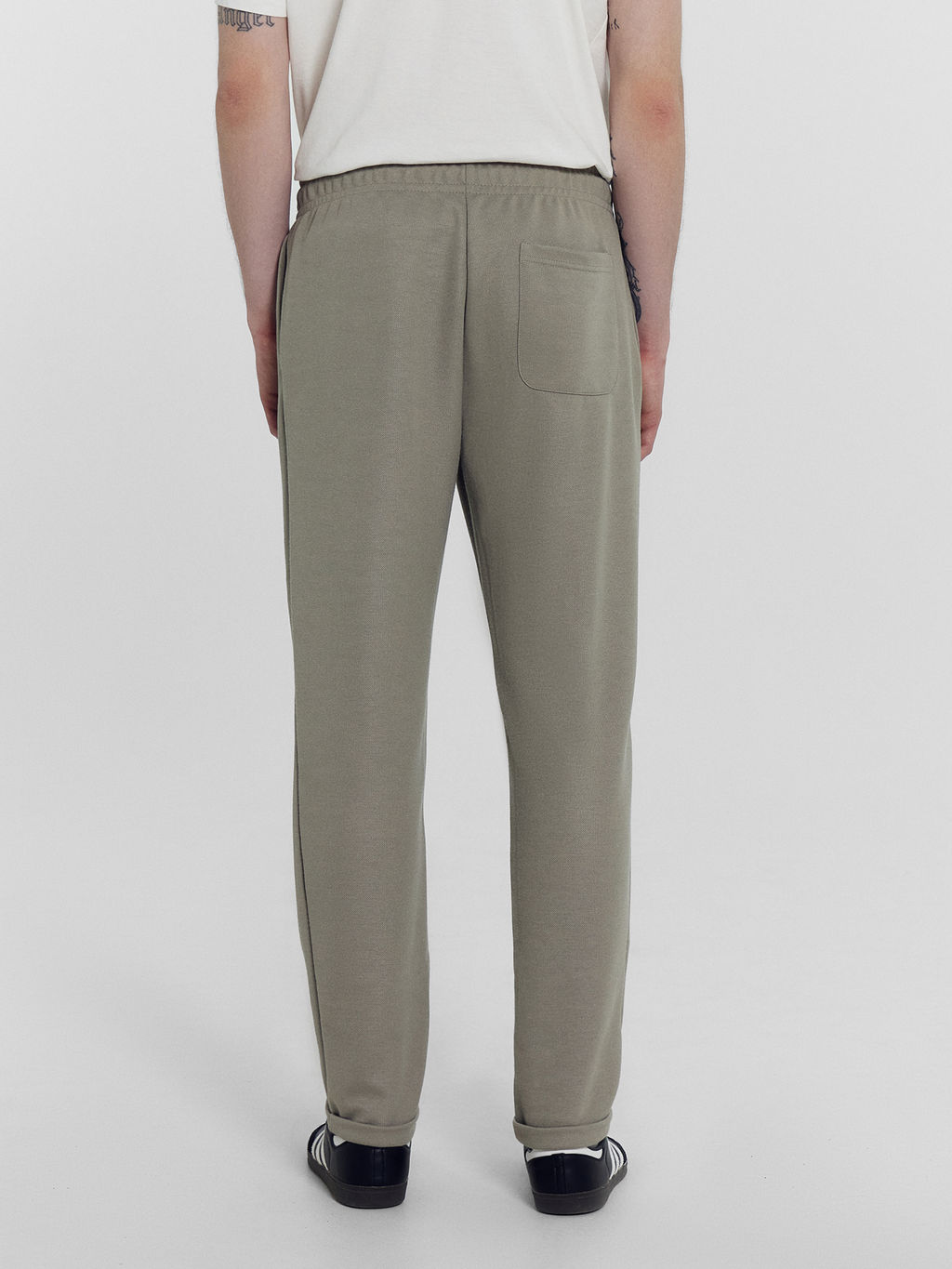 Брюки мужские серо-бежевые серо -бежевый 181258 - Mark formelle фото 4