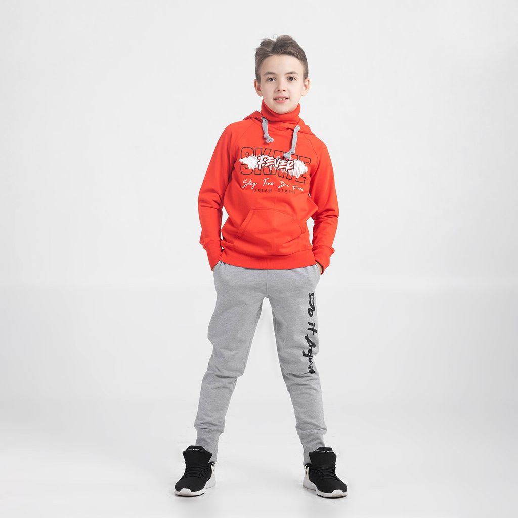 CRB wear/CWJB 70119-11-293 Брюки для мальчика, светло-серый меланж/Ex.Cherubino  фото 3
