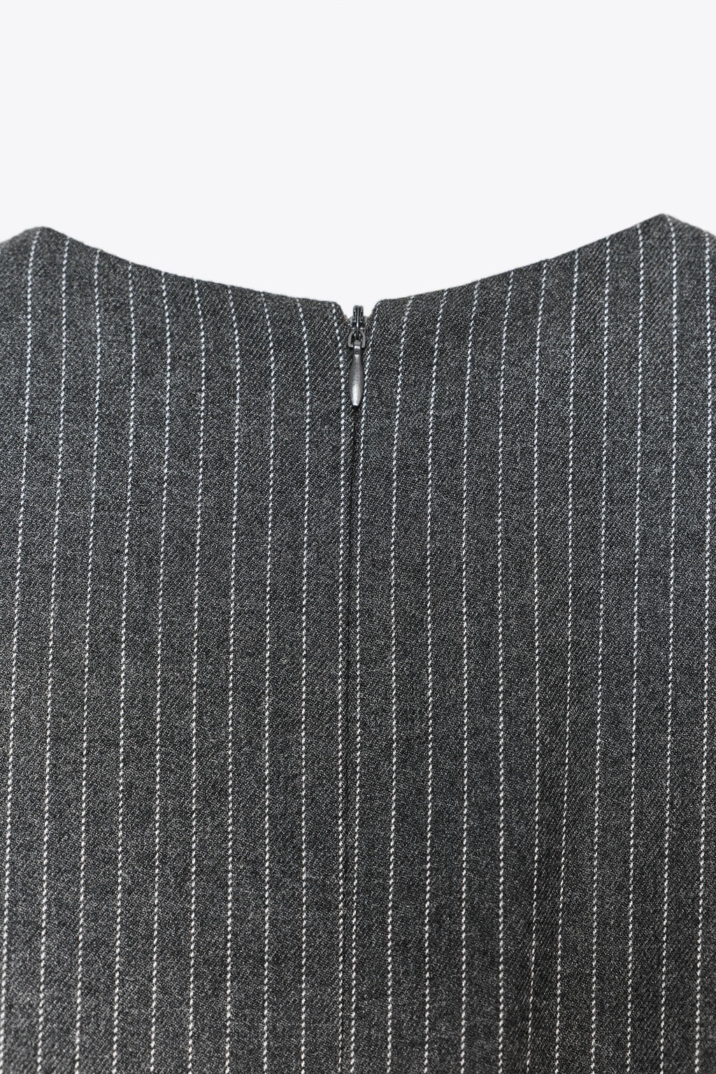 STRIPED MIDI DRESS WITH BUCKLE - Zara фото 7