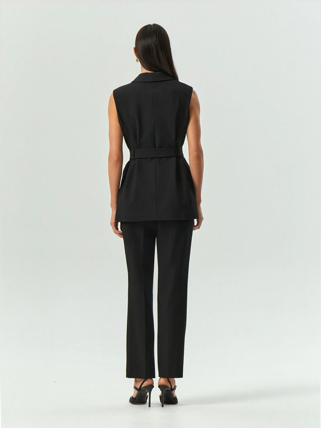 ЕМКА / Жилет с поясом - Emka фото 5