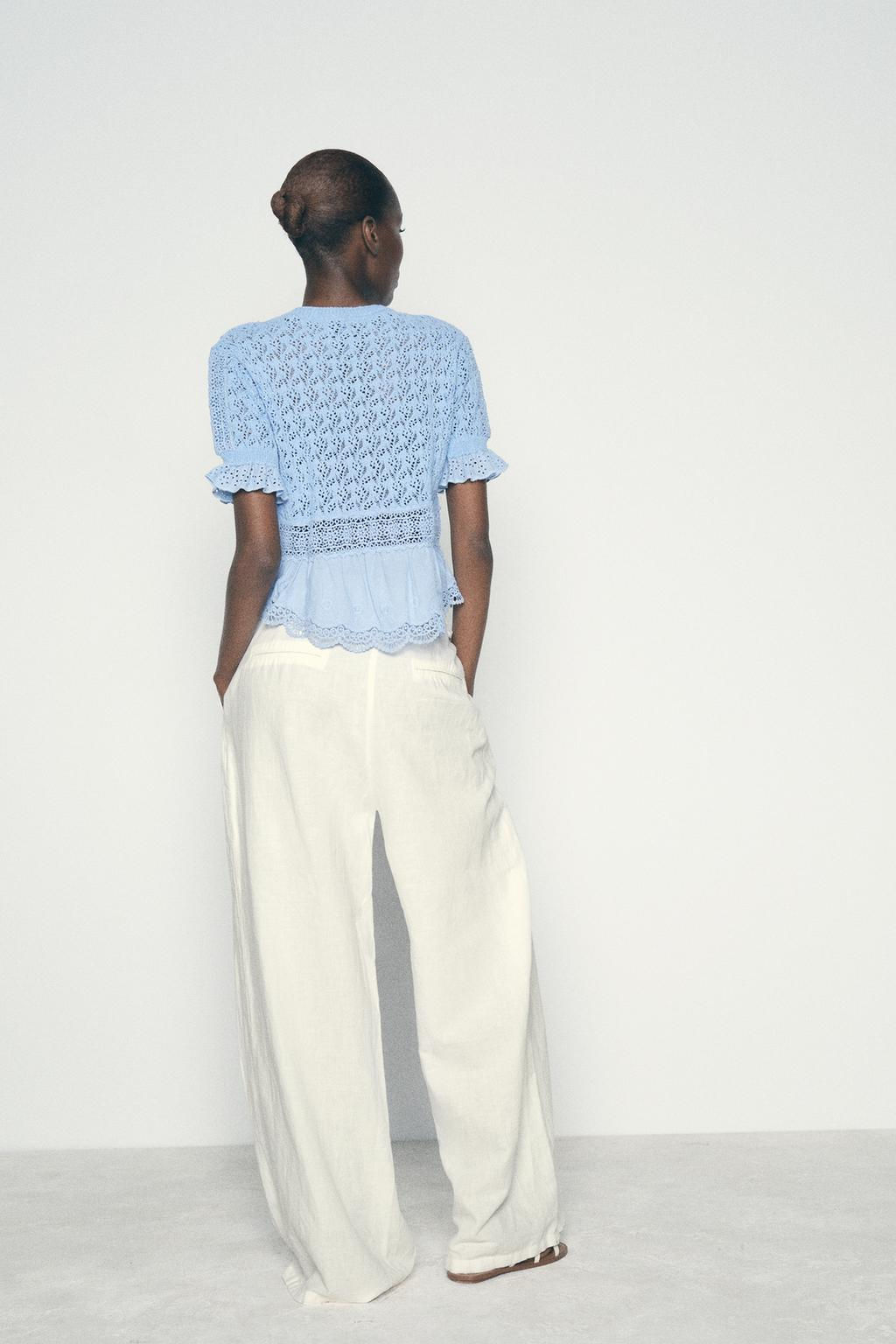 ROMANTIC KNIT TOP - Zara фото 2